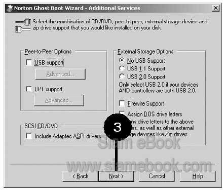 Ghost boot disk wizard